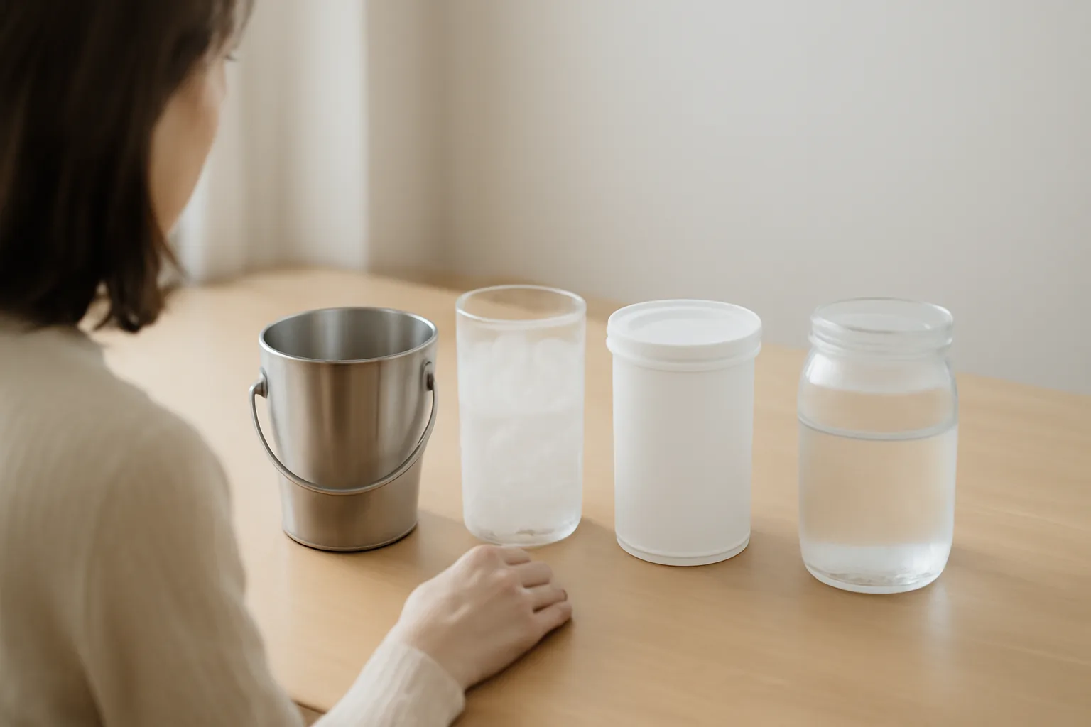 アイスペールの代用は何がいい？身近な容器の比較と氷を保つコツ