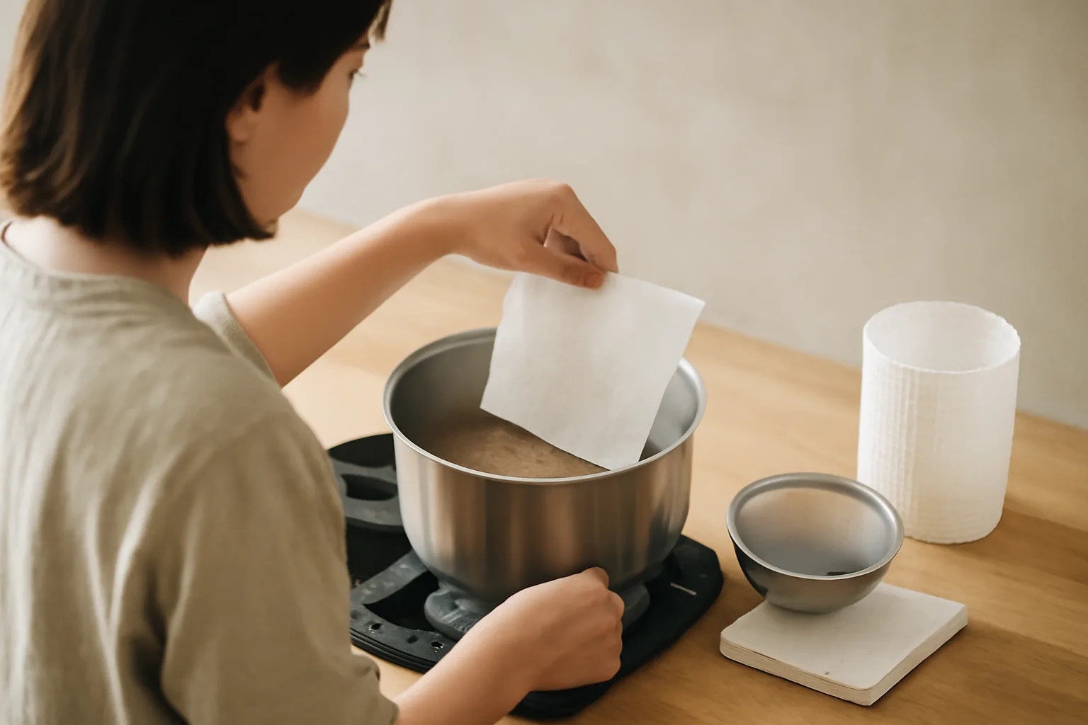 アク取りシートの代用は何がいい？身近な用品の使い方と注意点