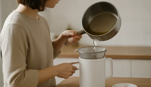 オイルポットの代用はどうする？安全な容器選びと油を残さない工夫
