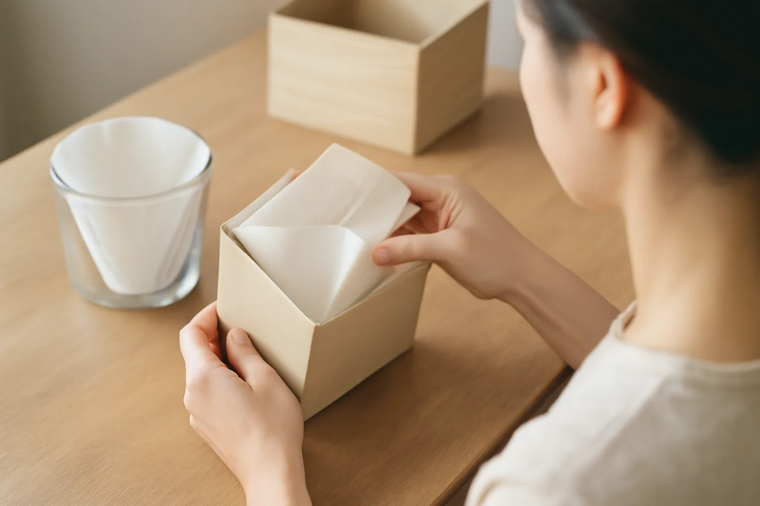 コーヒーフィルターケースを代用するなら？身近な収納で整える選び方
