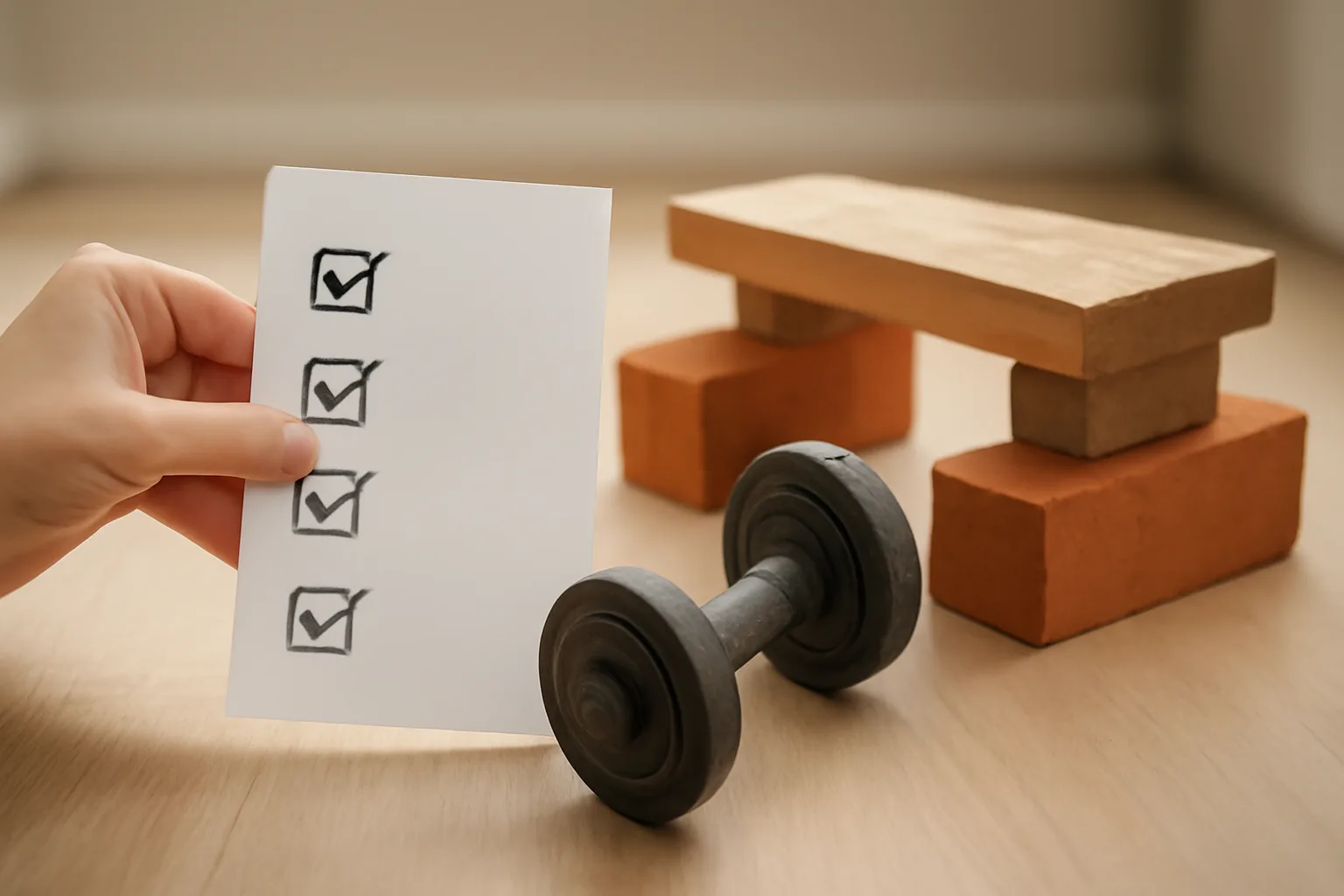トレーニングベンチの代用はどう選ぶ?安全性と目的で決める方法