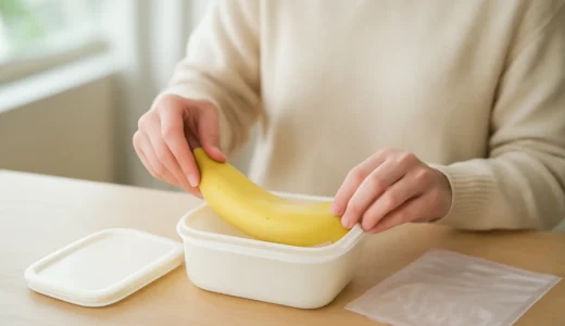 バナナケースの代用に使える身近なもの3選｜潰さず運ぶ選び方と手順