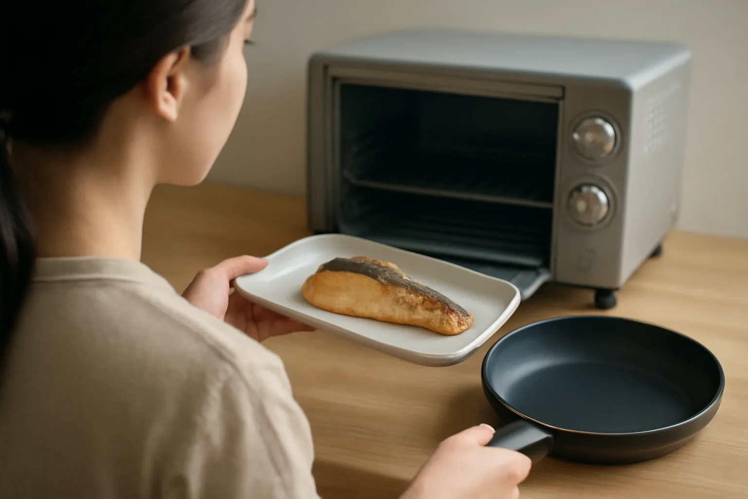 料理用バーナーの代用方法|魚の炙りとキャラメリゼを手軽に再現