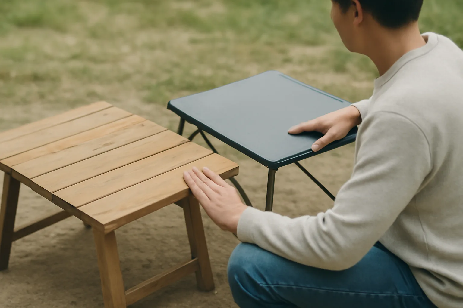 バーベキューのテーブルを代用するには？身近な道具の使い方と安全確認