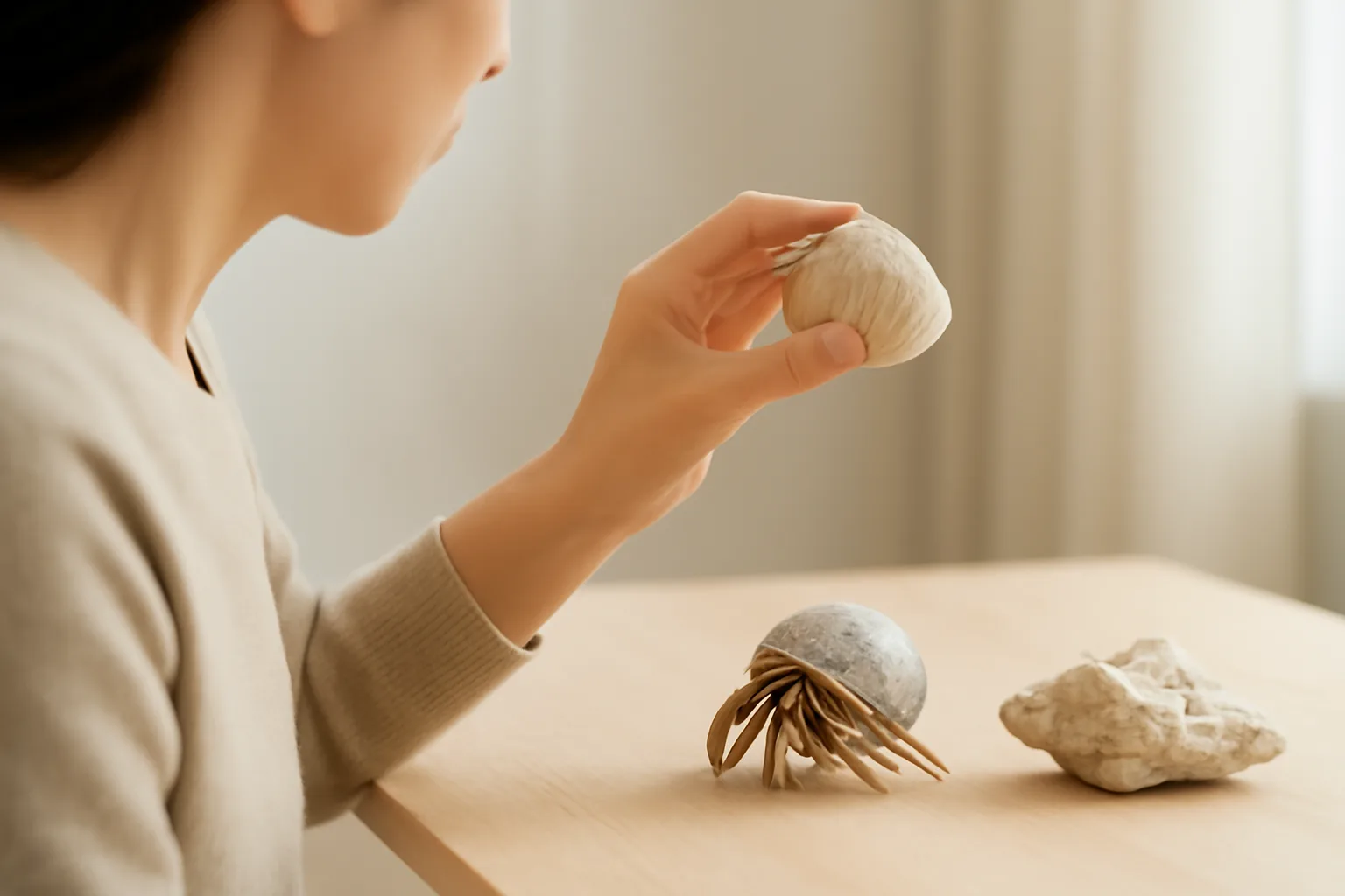 ヤドカリの貝殻を代用するには？安全な候補と替え殻の選び方
