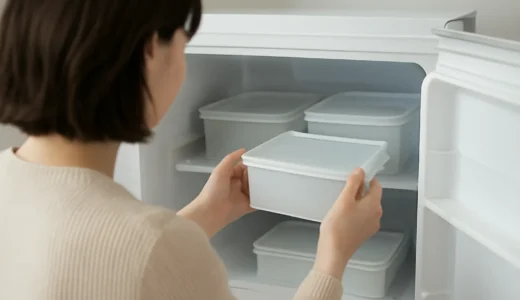 冷凍庫のスライドケースを代用するには？選び方とすっきり収納のコツ