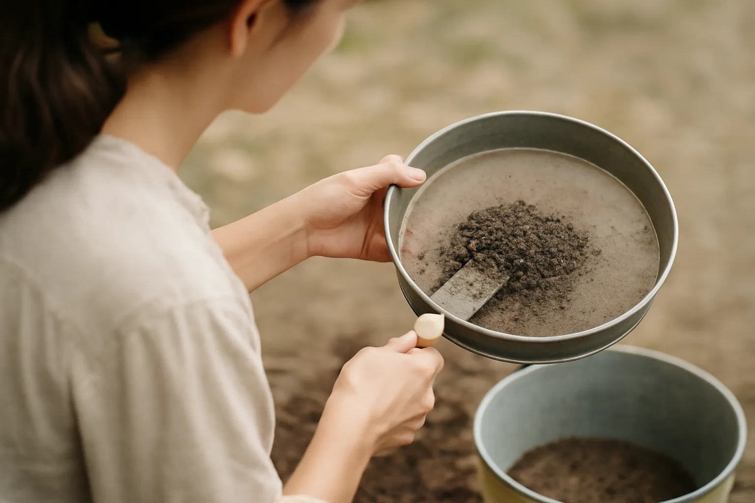 土ふるいの代用は何がいい？作業量と取り除きたい物で選ぶ身近な道具