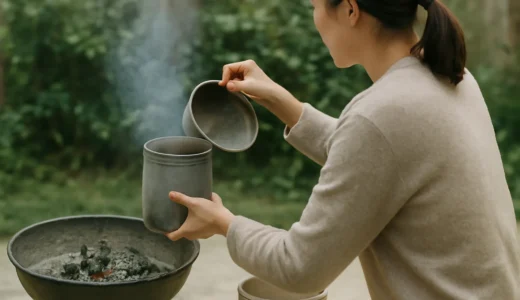 火消し壺の代用に使える身近な容器｜選び方と安全な炭の消し方