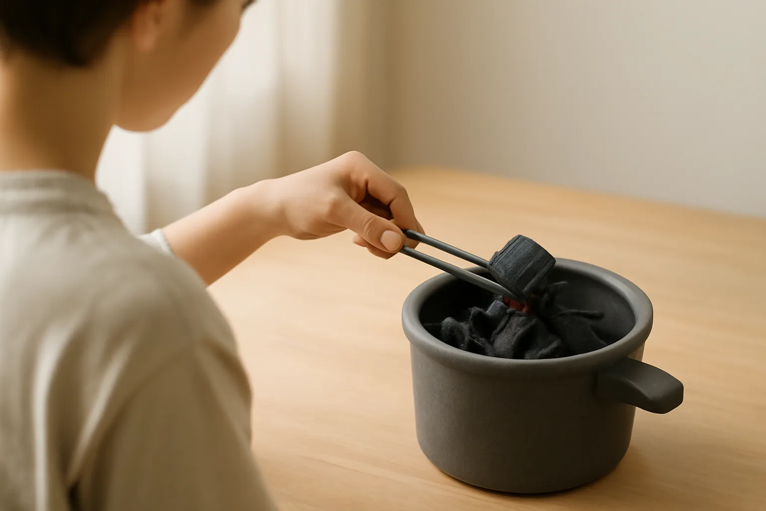 火消し壺の代用に使える身近な容器｜選び方と安全な炭の消し方