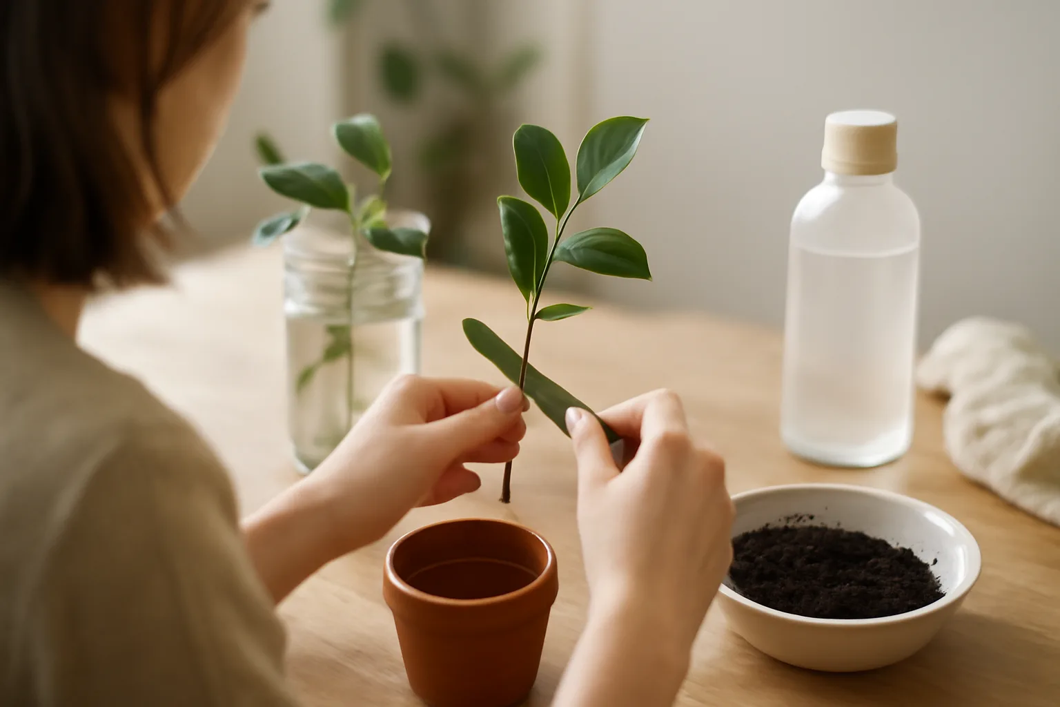 発根促進剤の代用はどう選ぶ？身近な材料の使い方と衛生管理