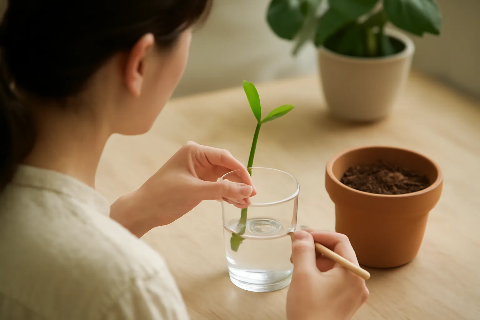発根促進剤の代用はどう選ぶ？身近な材料の使い方と衛生管理