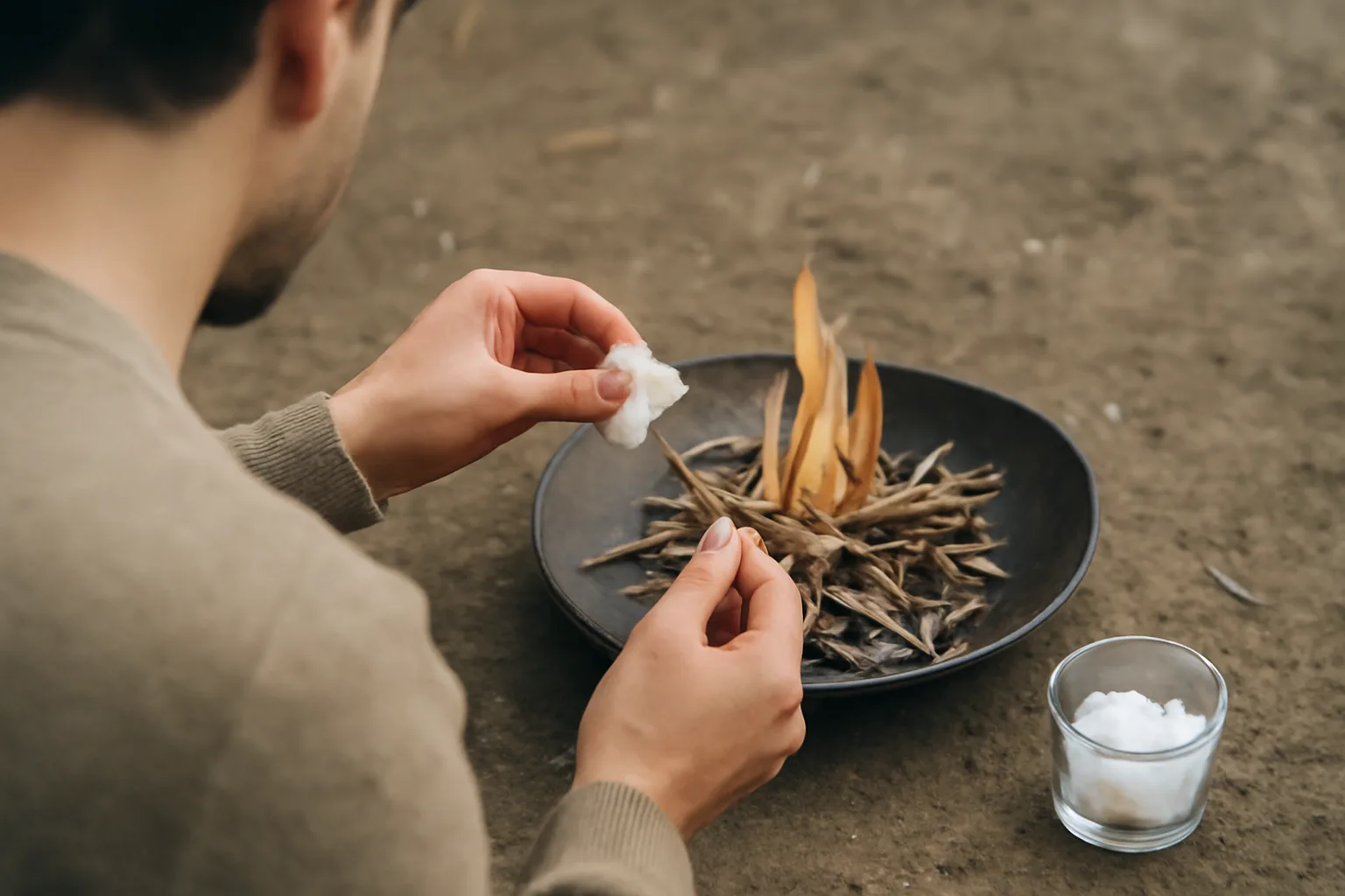着火剤を代用するなら？身近な素材の選び方と安全な火おこし手順