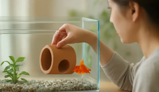 金魚の隠れ家は何で代用できる？安全な選び方と設置・管理のコツ