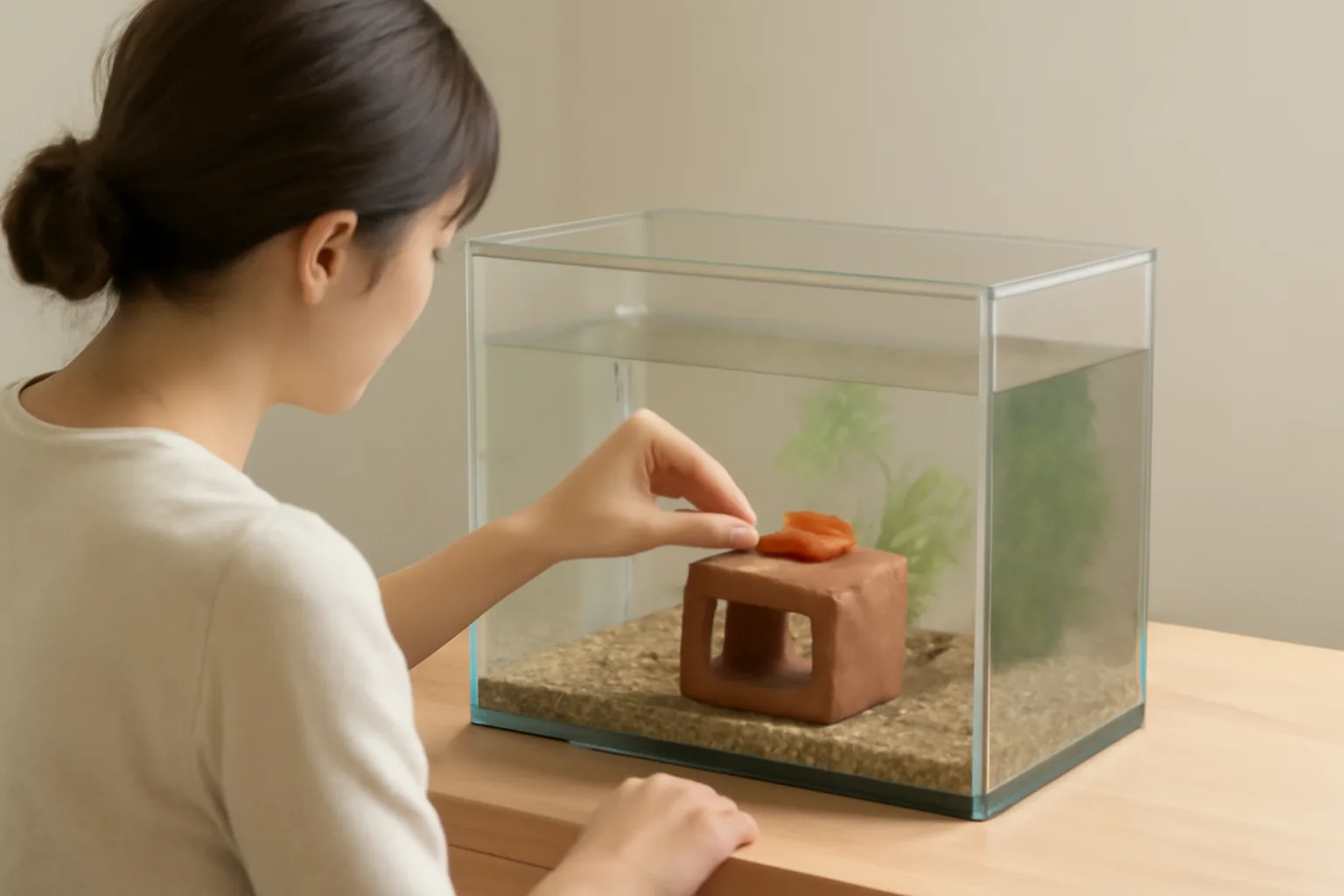 金魚の隠れ家は何で代用できる？安全な選び方と設置・管理のコツ