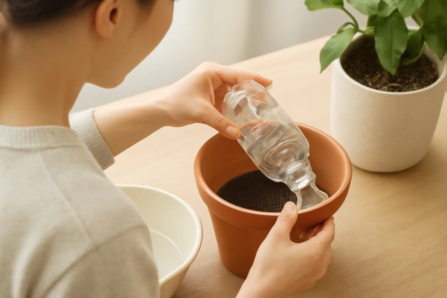 鉢底石の代用はペットボトル素材で！入れ方と形状選びの注意点