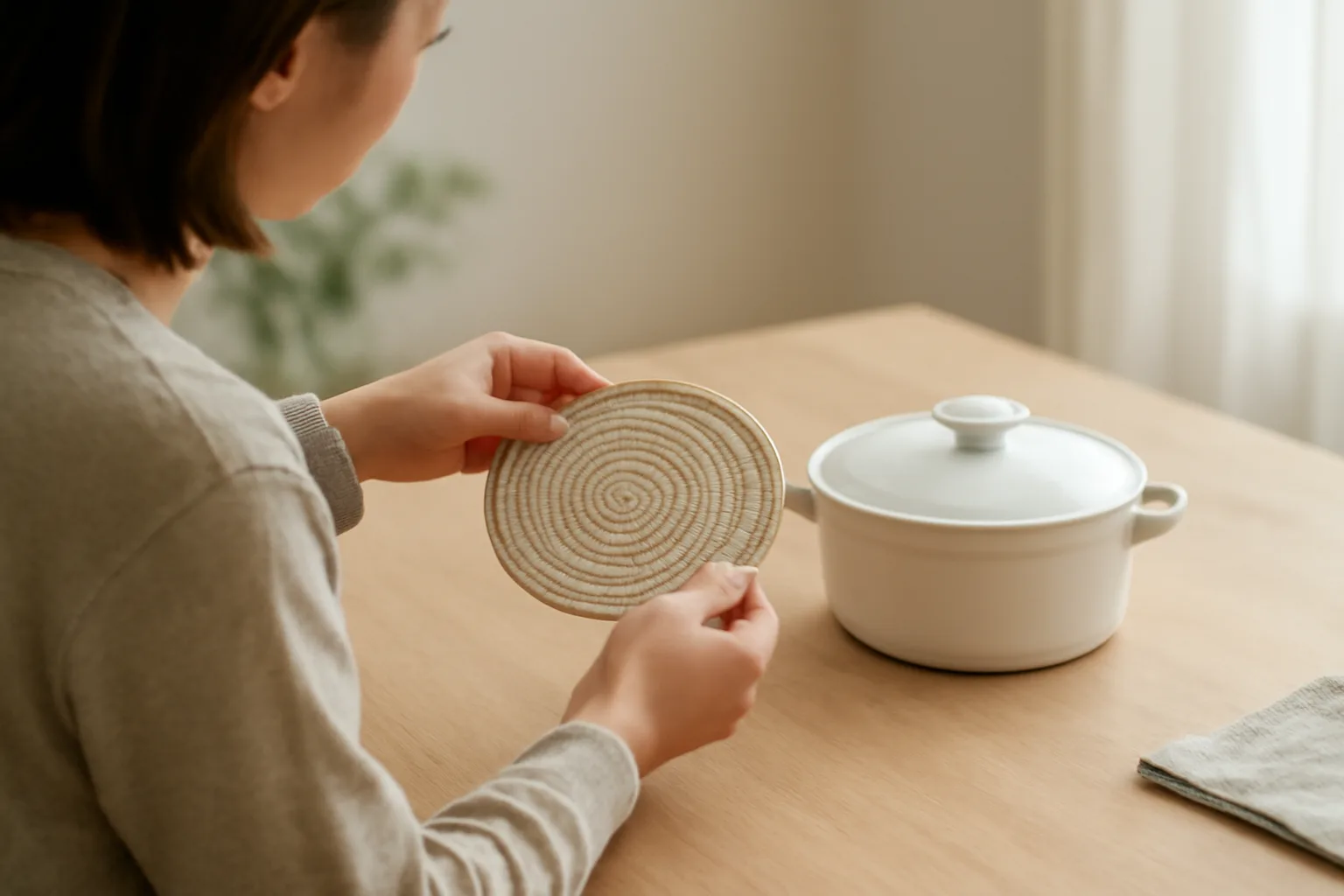 鍋敷きの代用は何が安全?家にある物の選び方と置き方、自作のコツ
