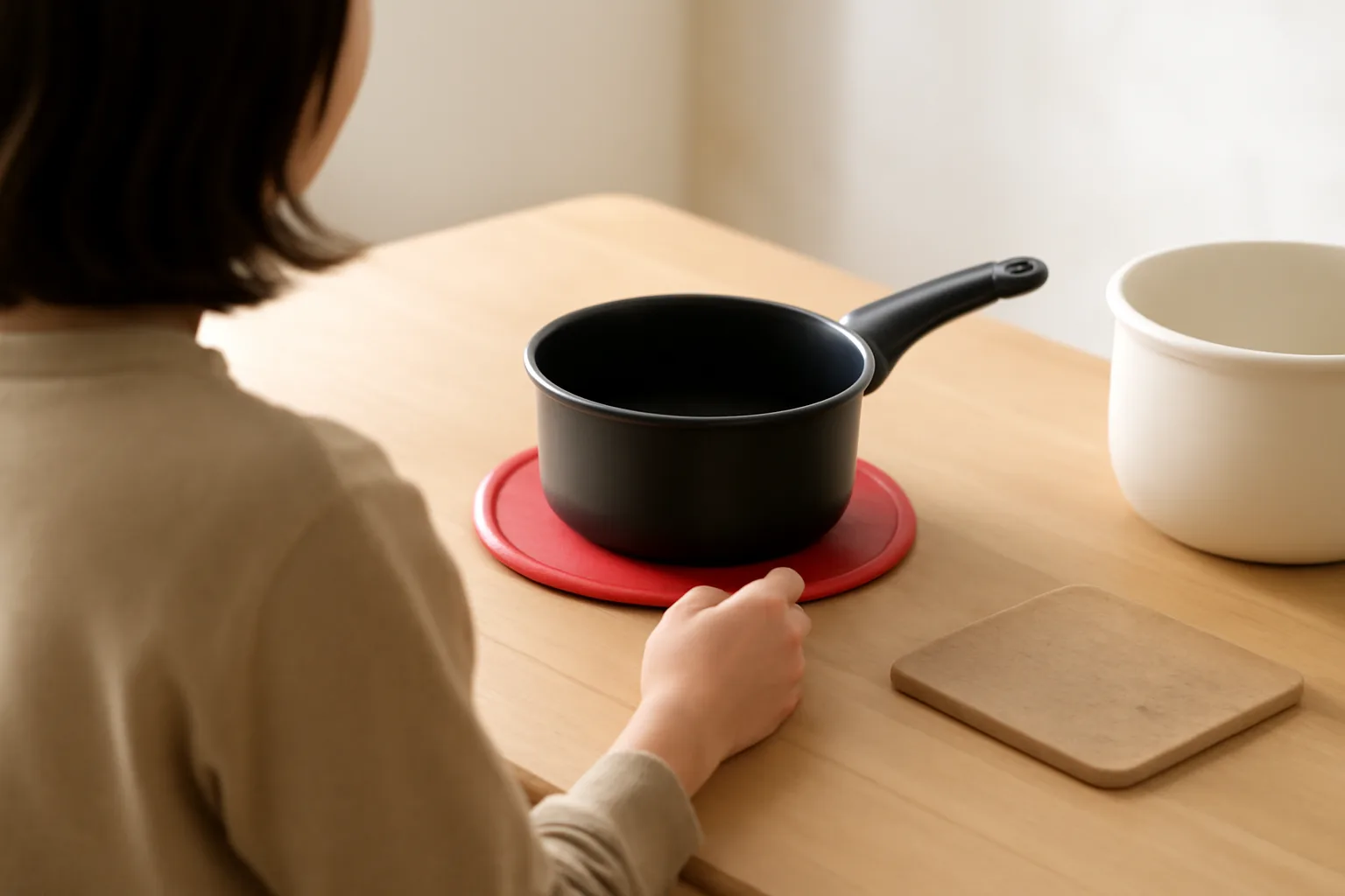 鍋敷きの代用は何が安全?家にある物の選び方と置き方、自作のコツ